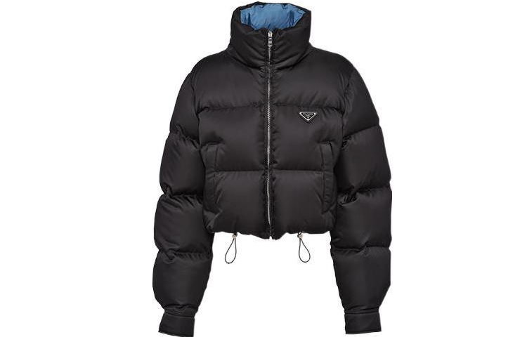 PRADA PRADA Re Nylon Cropped Down Jacket