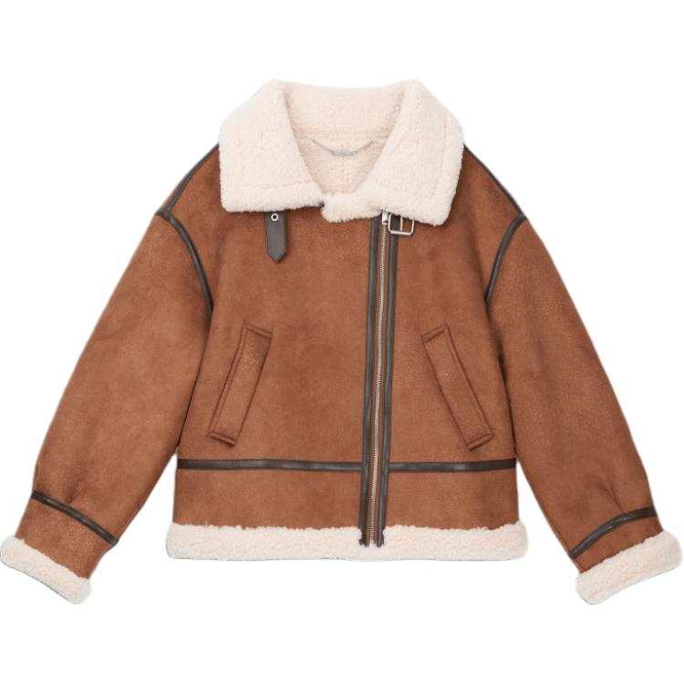 Levis Levis Jackets Women's Caramel Lapel Moderate Other