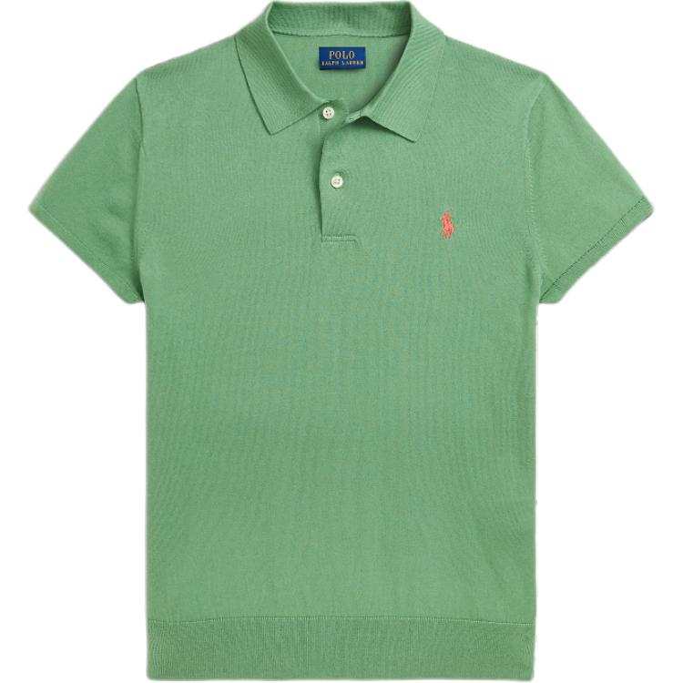 Polo Ralph Lauren SS24 Polo Shirt Women's Light Green
