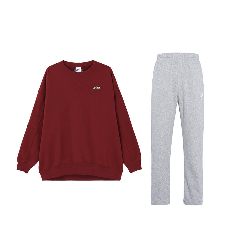 Nike Nike Casual Sportswear Men's Crew Neck Thickened And Fleece Lined