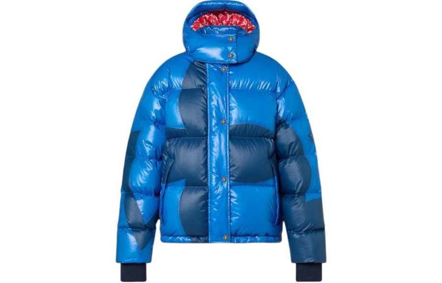 LOUIS VUITTON LOUIS VUITTON Down Jacket Women's Blue