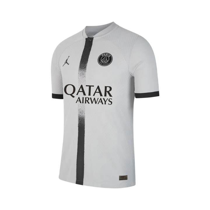 Jordan Jordan Dri FIT ADV Paris Saint Germain Authentic Away Soccer Jersey Men's Gray