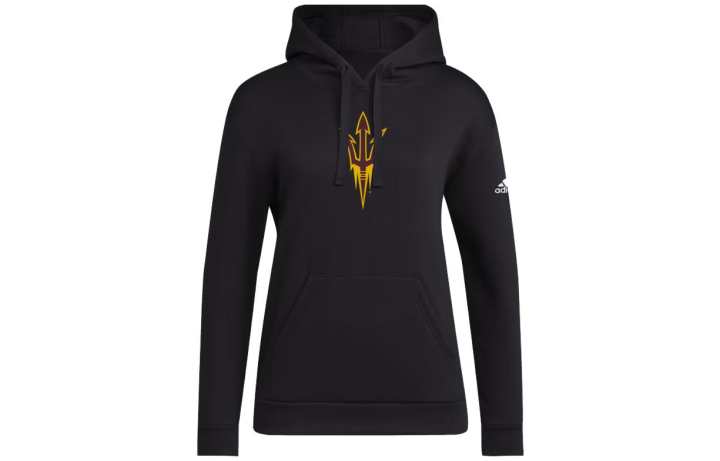 Adidas Adidas Sweatshirts Women's Black Hooded Moderate Regular