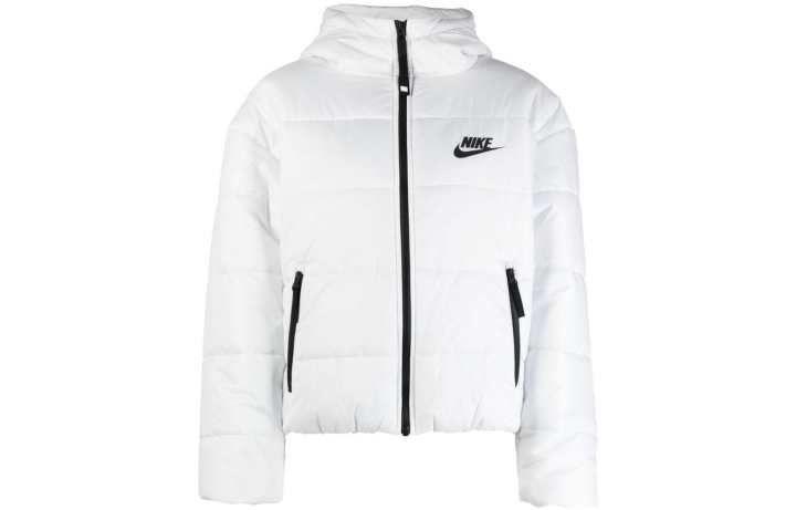 Nike Nike Down Jackets Women's White Stand Collar Moderate Other
