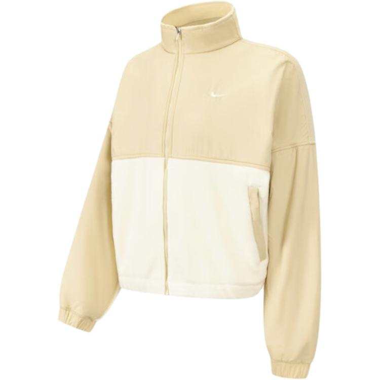 Nike Nike AS W ONE TF FLC FZ NVTY GCE Jackets & Coats Women's Brown