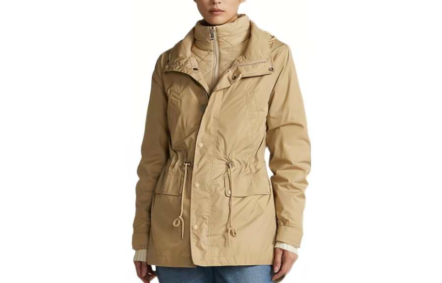 Polo Ralph Lauren Jackets Women's Brown Stand Collar Moderate Other