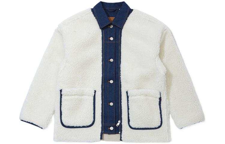 Levis FW22 Velvet feel Coat Women's White
