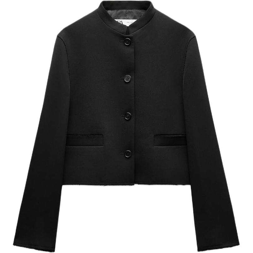 ZARA ZW Jackets & Coats Women's Black