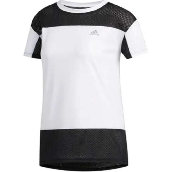 Adidas Adidas T Shirts Women's White Crew Neck Moderate