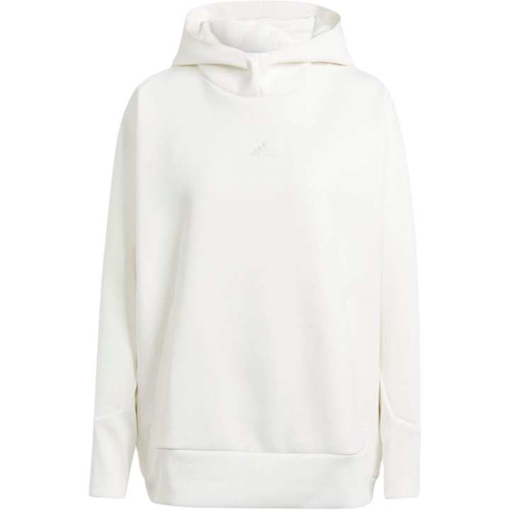 Adidas Adidas Z.N.E Sweatshirts Women's White Hooded Moderate Regular