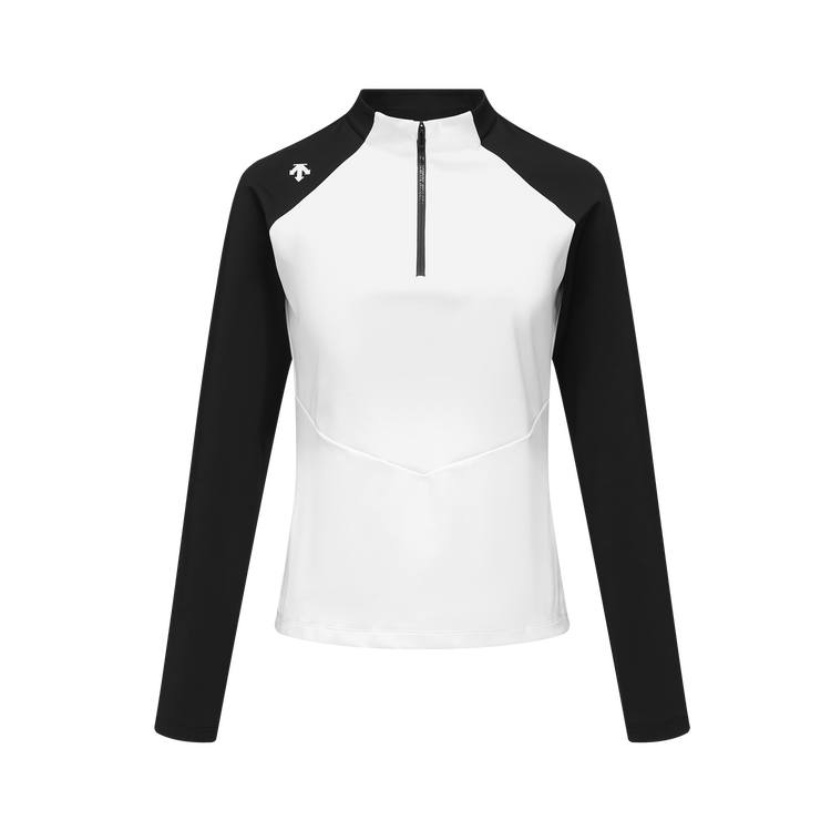 DESCENTE Women's Training Stand Collar Long Sleeved T Shirt Inner Women's