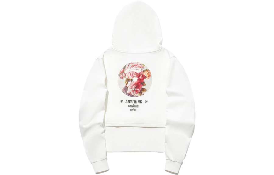 Li-Ning Li Ning x PLEASURES Sweatshirt Women's Ivory