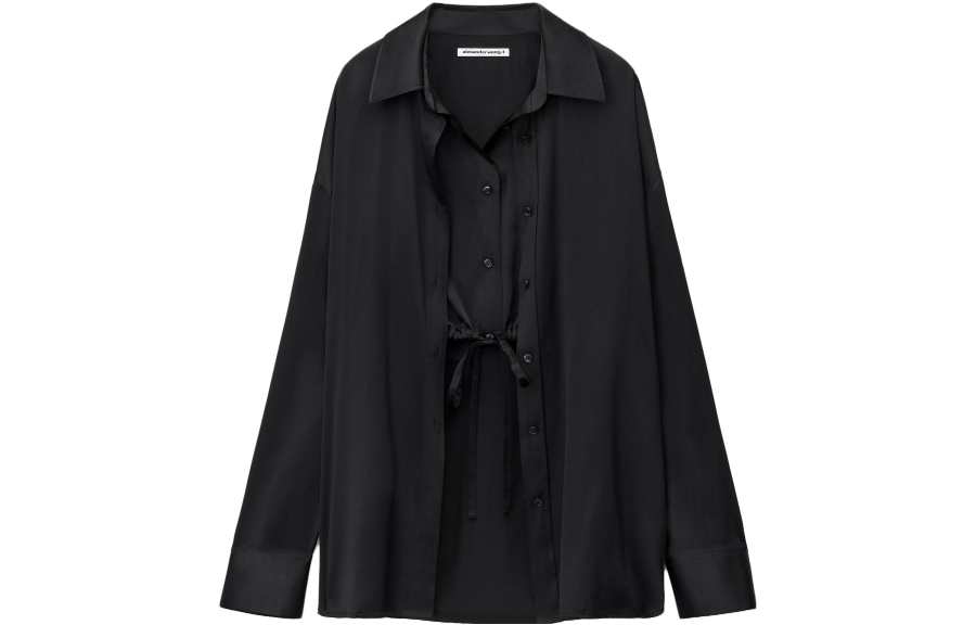 Alexander Wang T By Alexander Wang Layered Satin Shirt