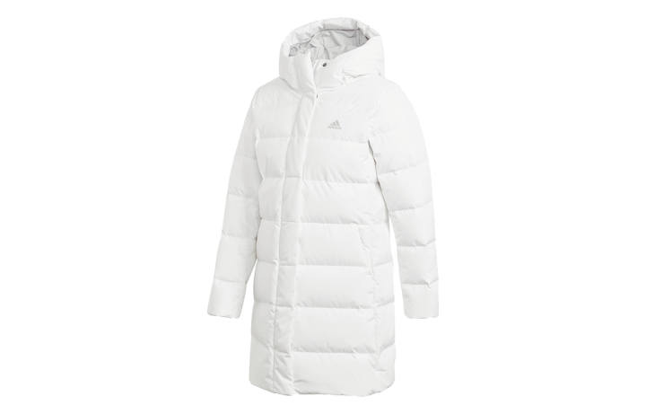 Adidas Adidas Down Jackets Women's White Hooded Moderate Other
