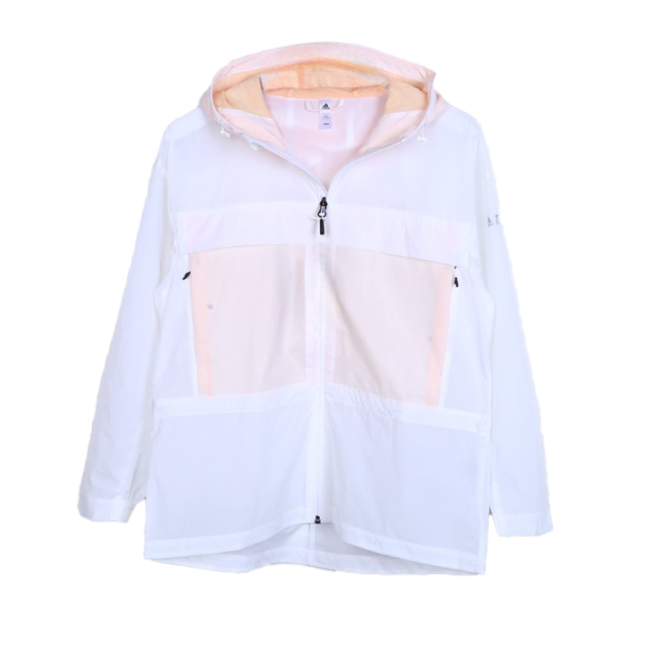 Adidas Adidas Jackets Women's White Hooded Moderate Other