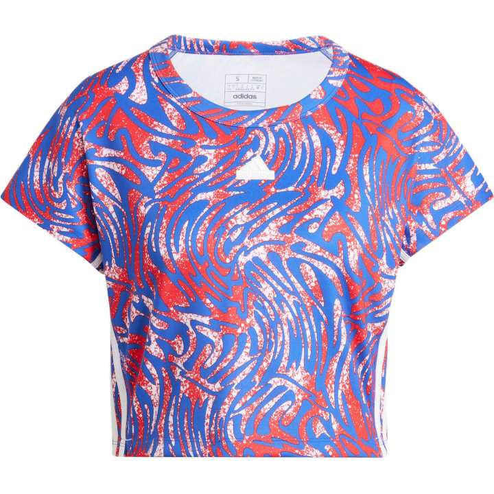 Adidas Adidas ExpressPerformance Drop Shoulder Sleeve T Shirt Women's Multicolor