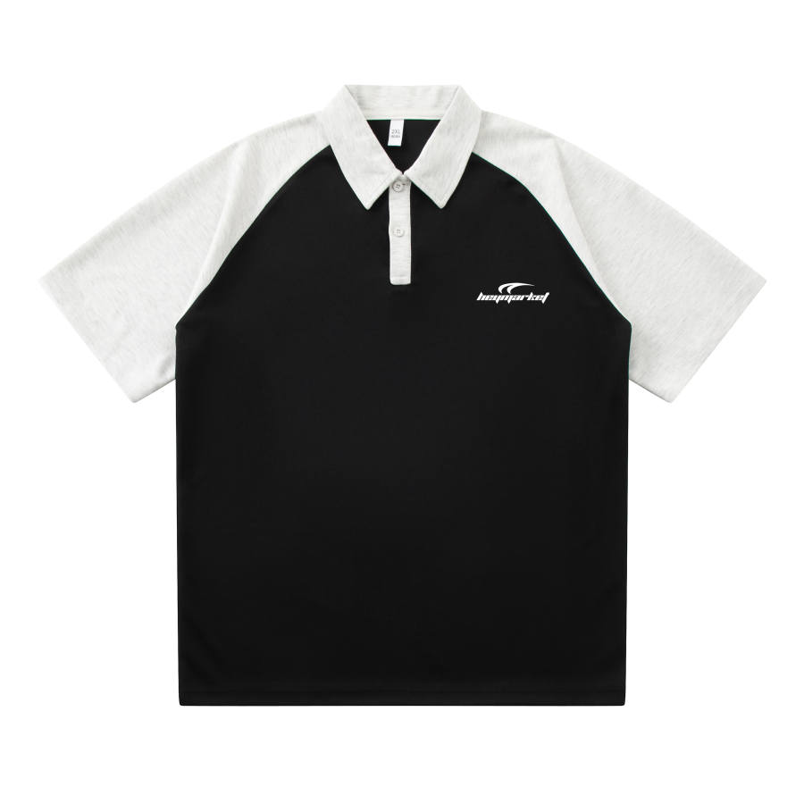 HEYMARKET Polo Shirts Unisex Polo Collar Moderate Straight Fit