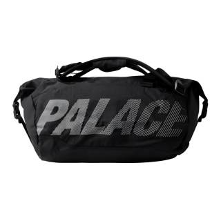 PALACE Polyester Crossbody Handbag Unisex Black