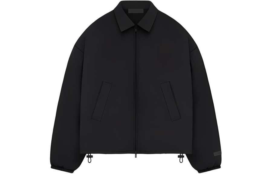 Fear Of God Essentials SS24 Drop2 Women'ss Filled Bomber Jackets & Coats Women's Jet Black/Jet Black