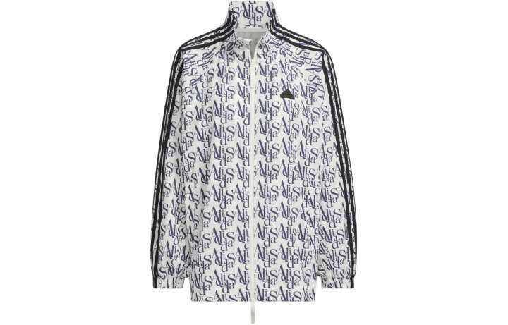 Adidas Adidas Dance Jacket Allover Print Jackets & Coats Women's Jade White
