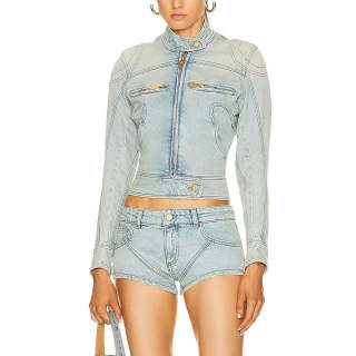 Blumarine Jackets & Coats Women's Blue