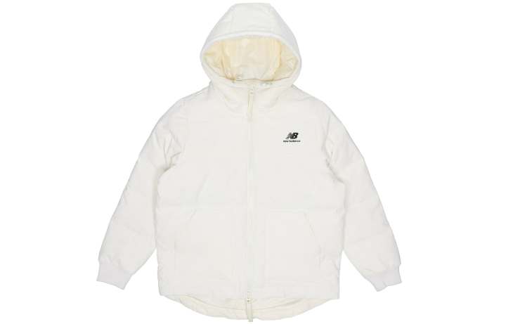 New Balance New Balance Down Jackets Women's White Stand Collar Moderate Other