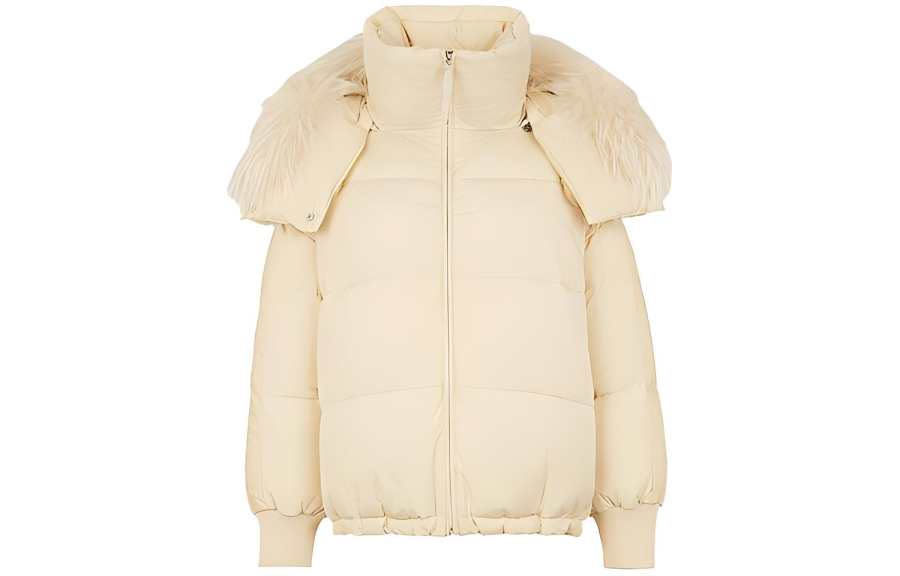 FENDI Down Jacket Women's Cream