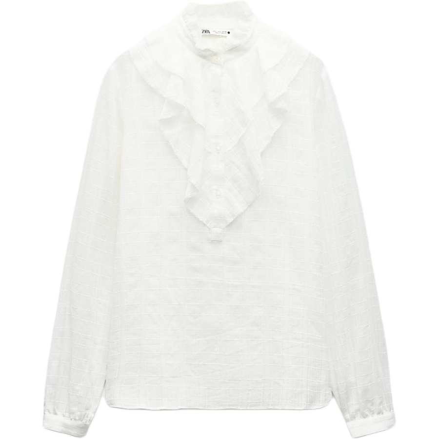 ZARA ZW Series Shirt Women's Natural