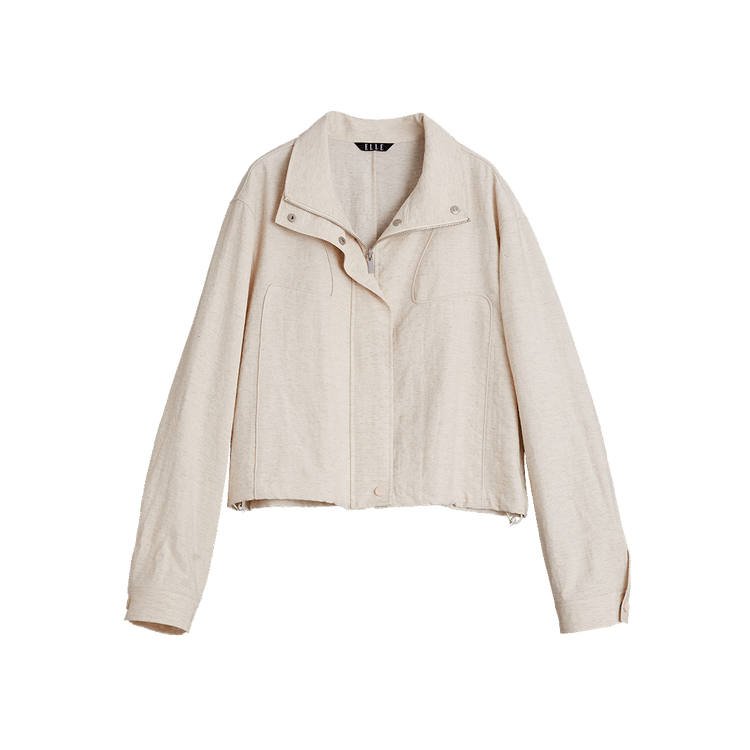ELLE ELLE Jackets & Coats Women's Ecru