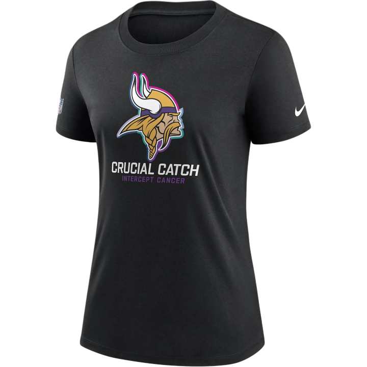 Nike Nike Minnesota Vikings Crucial Catch Women's Nike Nfl T Shirt