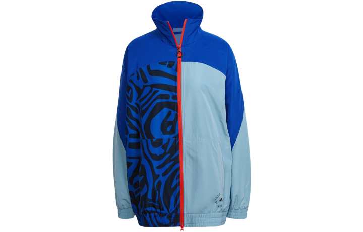 Adidas Adidas X Stella McCartney Jackets Women's Blue Lapel Moderate Other