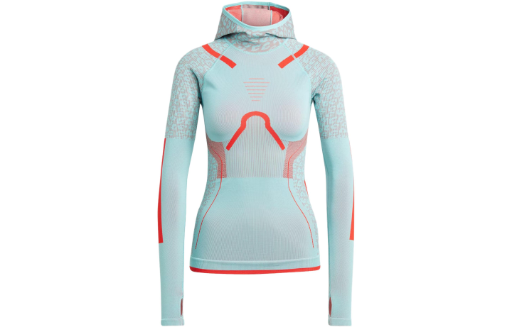 Adidas Adidas Sweatshirts Women's Mint Green Hooded Moderate Regular