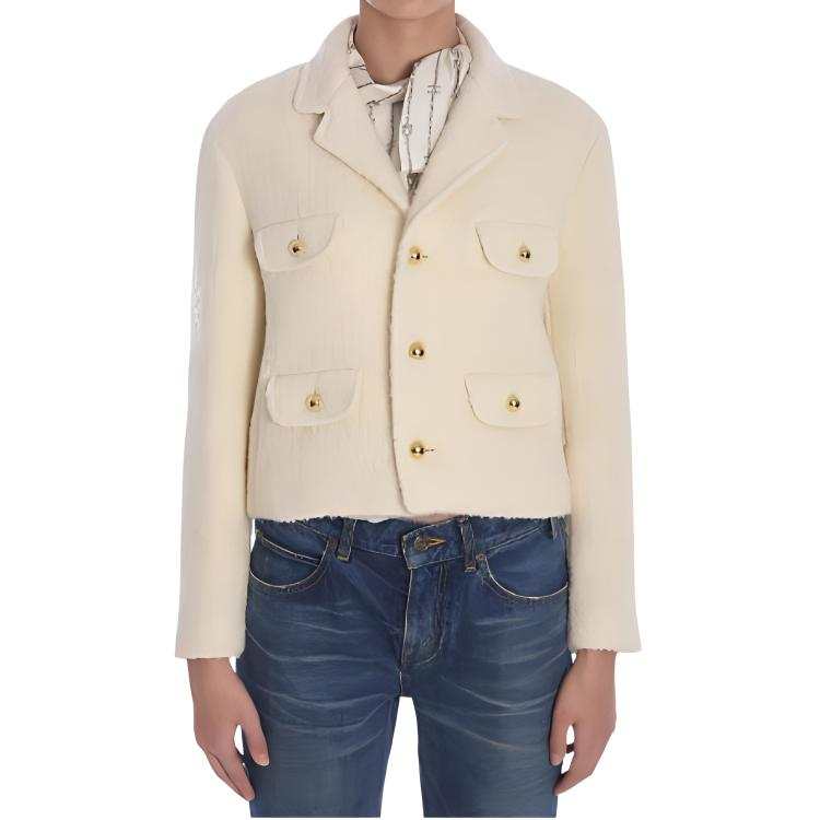 CELINE CELINE Buttoned Long Sleeved Jacket