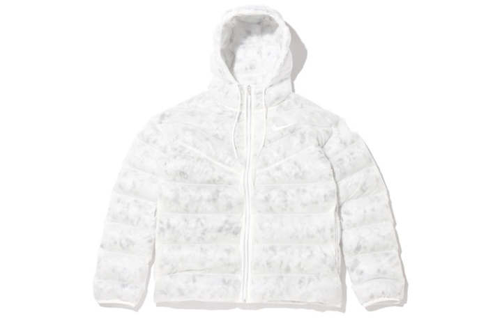 Nike Nike Down Jackets Women's White Hooded Moderate Other