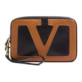 Valentino Viva Superstar Zip Up Clutch Bag