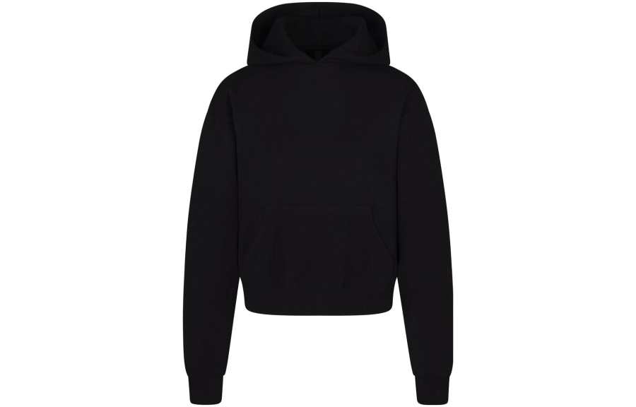 Skims COTTON FLEECE CLASSIC HOODIE Sweatshirt Women's ONYX/Onyx