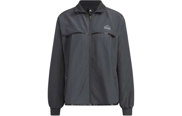 Adidas Adidas Wording Jackets & Coats Women's Black Gray