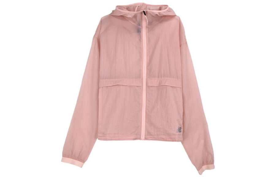 New Balance New Balance Jackets Women's Pink Hooded Moderate Other