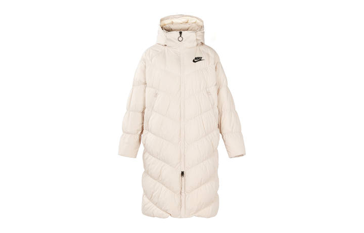 Nike Nike Down Jackets Women's White Hooded Moderate Other