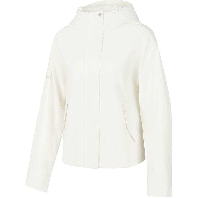 Skechers Elegant Diamond Collection Jackets & Coats Women's Coconut Juice White