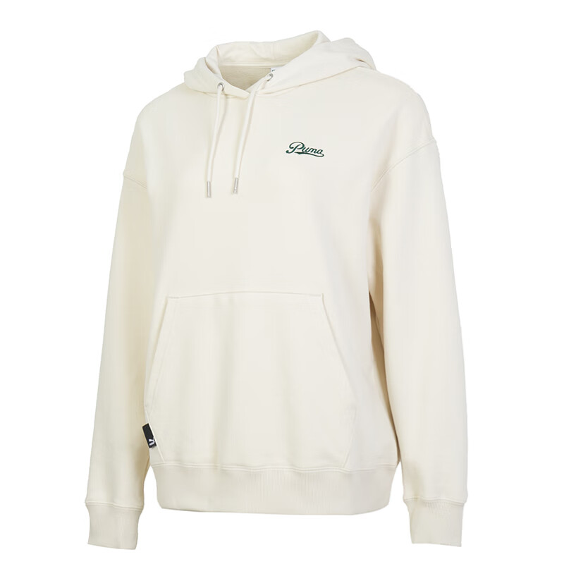 PUMA Sweatshirts Women's Beige Hooded Moderate Other