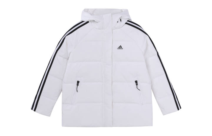 Adidas Adidas 3 Stripes Down Jacket Winter Women's White