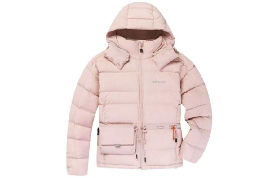 Columbia Down Jackets Women's Detachable Hood Thickened Down Jacket