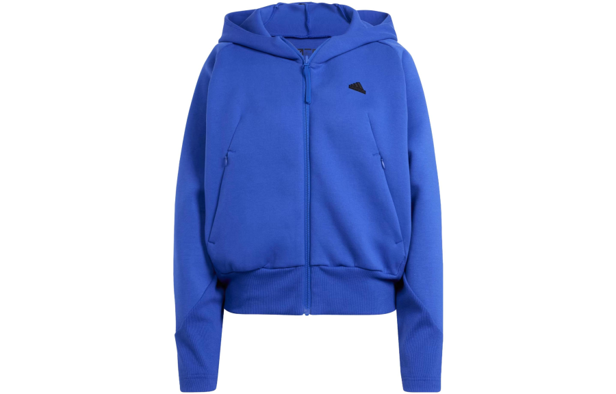 Adidas Adidas Z.N.E Z.N.E. Full Zip Hoodie Sweatshirt Women's Blue