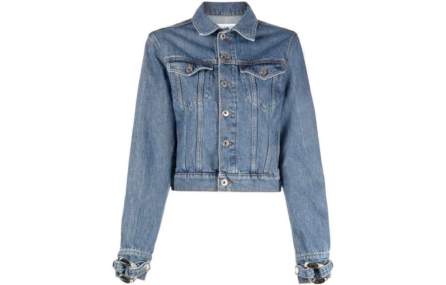 JW Anderson Denim Jackets Women's Blue Moderate Other