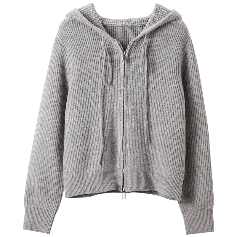 XIANGYING Knitwear Women's Gray