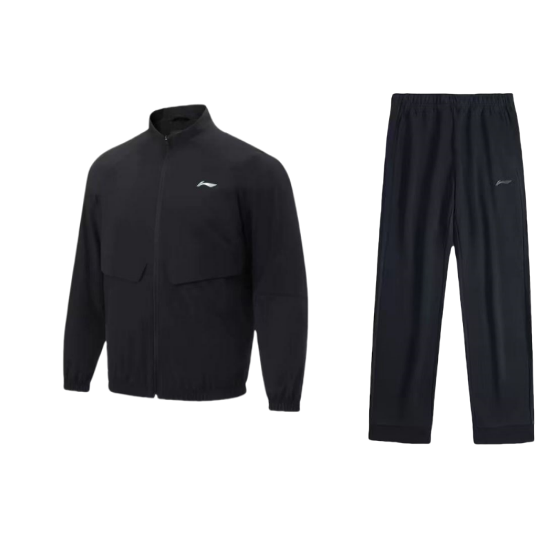 Li-Ning Li Ning Fitness Series Casual Sportswear Men's Black