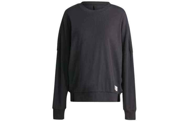 Adidas Adidas Sweatshirts Women's Black Crew Neck Moderate Other