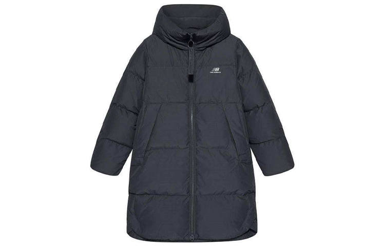 New Balance New Balance Down Jackets Women's Dark Gray Hooded Moderate Other