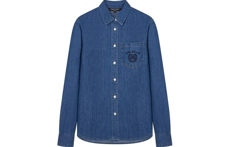 Teenie Weenie Shirt Women's Clock Blue